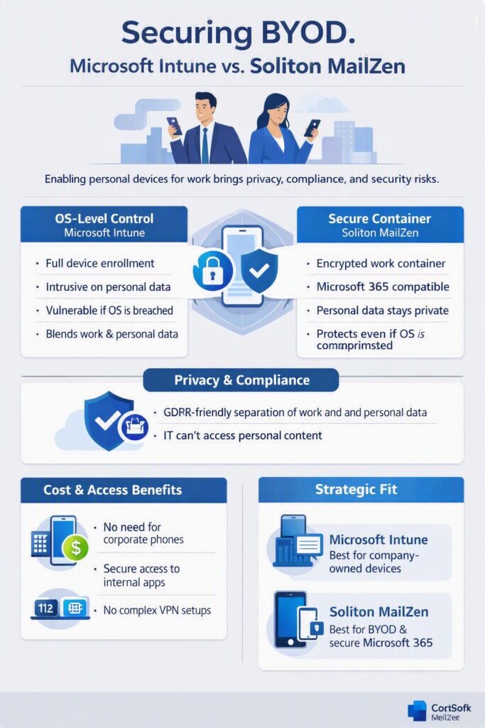 MailZen versus Intune - alternatives to Intune